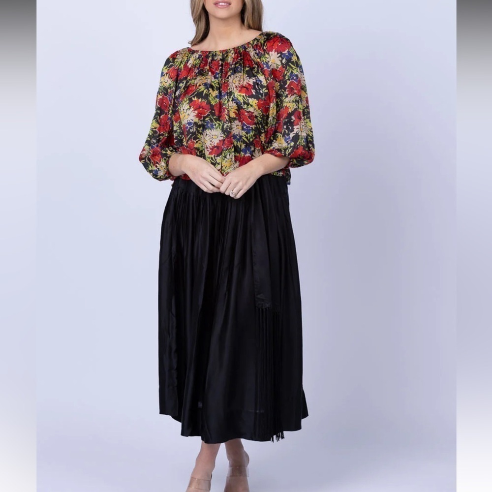 THE GREAT.  Midi Skirt